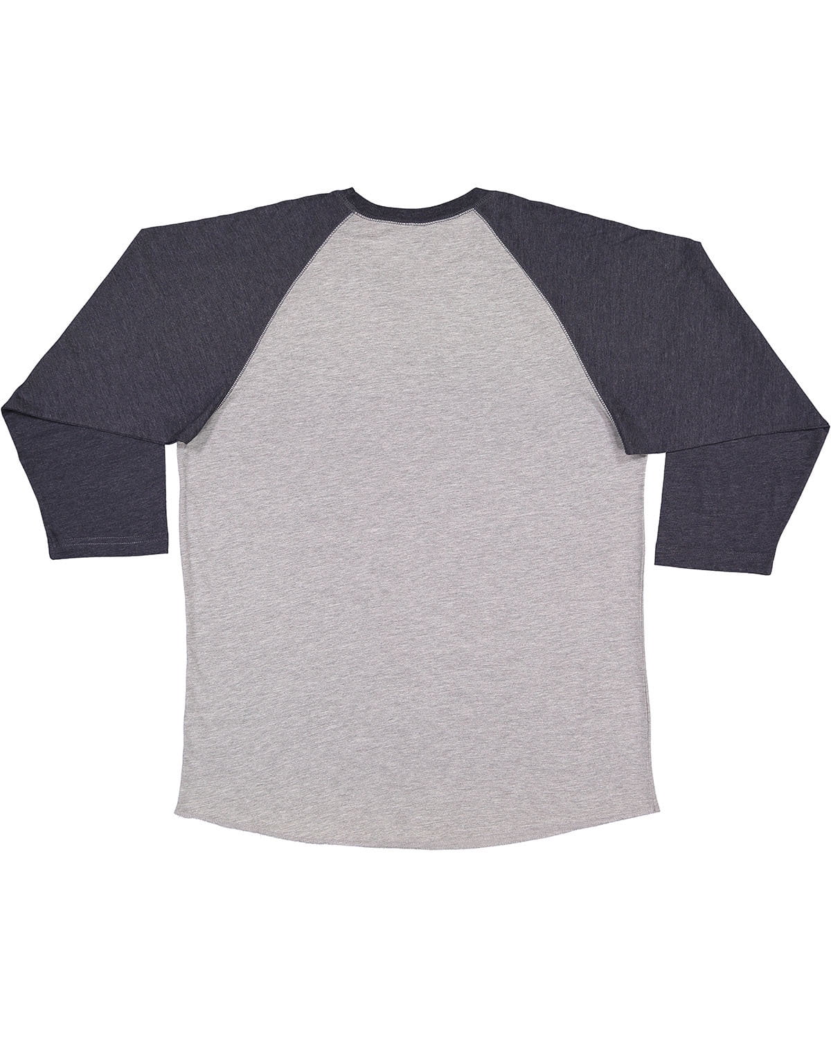 Aquaguard 100% Cotton Men's Vintage Baseball T-Shirt crew neck tee (3 Pack) - Small - VN Heather/VN NAVY