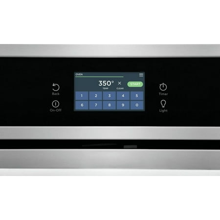 Frigidaire - 30" Built-in Single Electric Wall Oven with Fan Convection - Stainless Steel