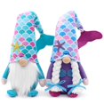 thumbnail image 1 of Spring Summer Gnomes Plush Decorations 2 Pack Handmade Beach Style Couple Stuffed Gnome Farmhouse Ru, 1 of 5
