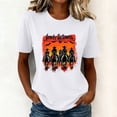 thumbnail image 5 of Wiyuqeen Halloween Shirts for Women Pumpkin Ghost Shirt Spooky Season Graphic Tees Halloween Party Clothes Vintage Short Sleeve Casual Tops Holiday Outfits, 5 of 9