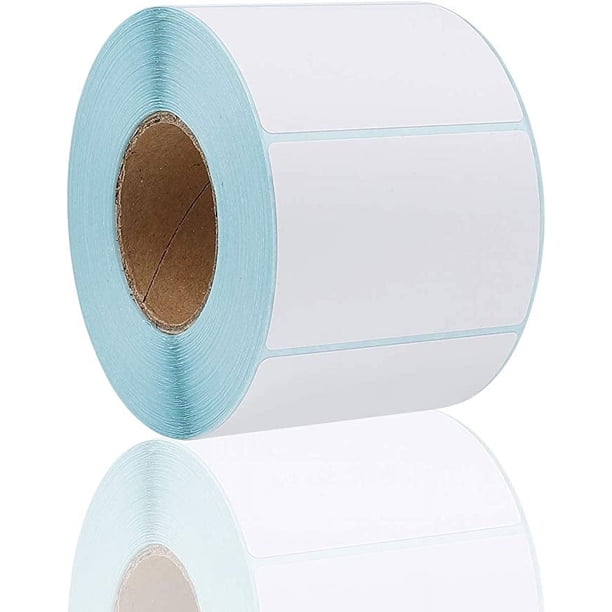 Rollos De Etiquetas Adhesivas Térmicas Para Envíos - Varios Tamaños, Color Blanco, Autoadhesivas