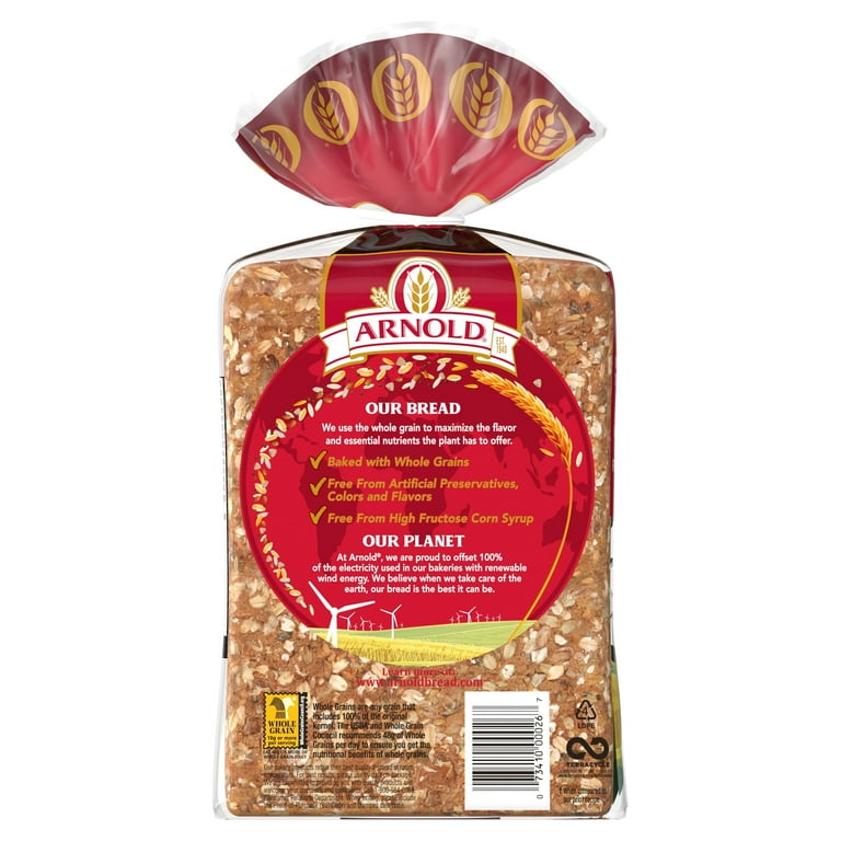 Oroweat Whole Grains Healthy Multi Grain Bread Loaf, 24 Oz, 41 OFF