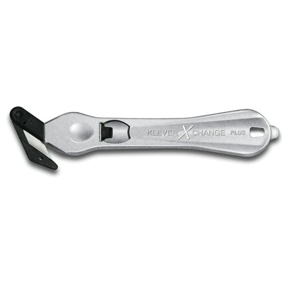 Klever X-Change PLUS 1-sided 7" Safety Cutter Metallic PLS-300XC-30