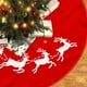 thumbnail image 4 of Christmas Scene Decoration Non Woven Gift Mat Christmas Tree Skirt, 4 of 7