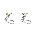 thumbnail image 1 of Destyer Curtain Cat-shaped Tiebacks Magnetic Multifunctional Small Buckle Wide Application Clips Home Office Curtains Ring Qinggu 2Set, 1 of 6