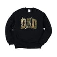 thumbnail image 4 of Dad Retro Camo Sweatshirt Vintage Duck or Deer Hunting Season Pullover Sweater Black Sweatshirt Adult X-Large, 4 of 4