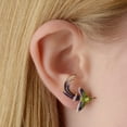 thumbnail image 4 of SUSHANG Hummingbird Three-Dimensional Earrings Hummingbird Earrings Cute Earrings Female Cute Cartoon Pendant Earrings, 4 of 6