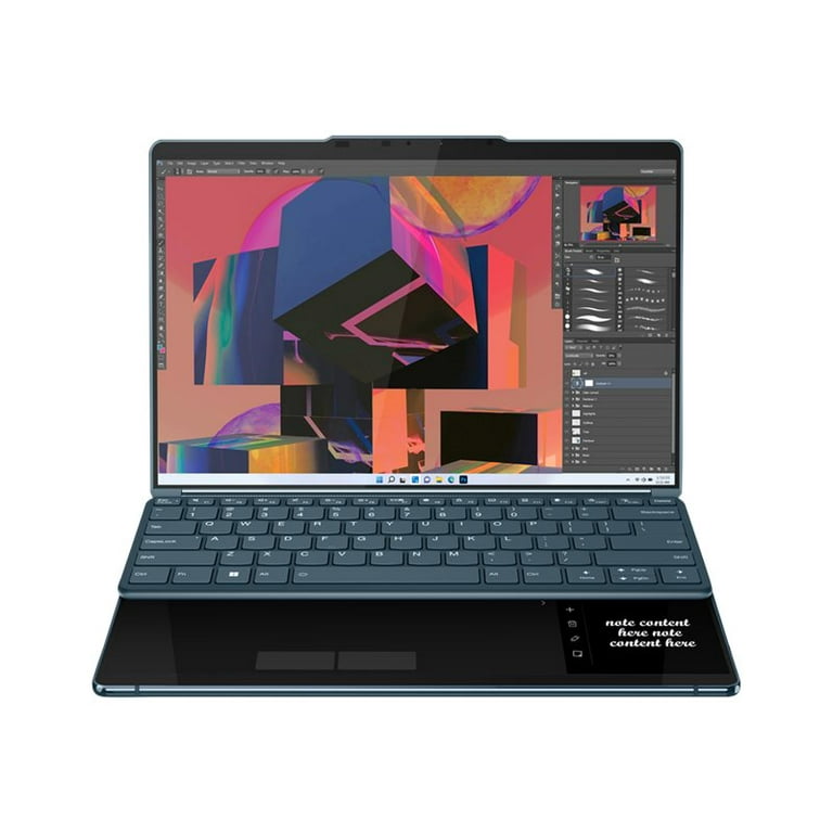 Lenovo Yoga Book 9 13IRU8 82YQ - Tablet - flip design - Intel Core i7 -  1355U / up to 5 GHz - Evo - Win 11 Home - Intel Iris Xe Graphics - 16 GB  RAM - 