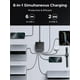 thumbnail image 4 of Estación de carga UGREEN Bloque de cargador USB C GaN de 200 W y 8 puertos, 4 of 8