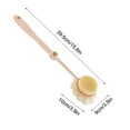 thumbnail image 3 of Grrvtrz Long Handled Soft Bristle Bath Brush for Back Scrubbing Mud Scrubbing Back Brush Bath Back Brush Scrubbing Shower Brush,Bathroom Decor,Bathroom Accessories, 3 of 7