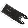 thumbnail image 5 of 10 Pcs 34mm Multi-tool Blades Oscillating Blade Carbon Steel Diy Multi-purpose Tools (10 Pcs), 5 of 5