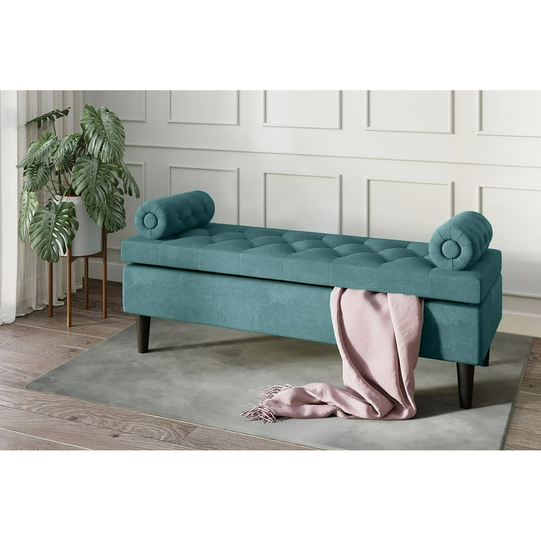 Aqua 2024 storage ottoman