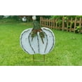 thumbnail image 2 of Metal Pumpkin Stake Fall Decor, Rustic White Pumpkin Metal Yard Sign with Stakes Autumn Harvest Thanksgiving Halloween Pumpkin Yard Stake Outdoor Decorations, 2 of 5