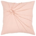 thumbnail image 1 of HomeRoots 403184 Rose Tordu Noeud Moderne Oreiller de Jeter vers le Bas, 1 of 1