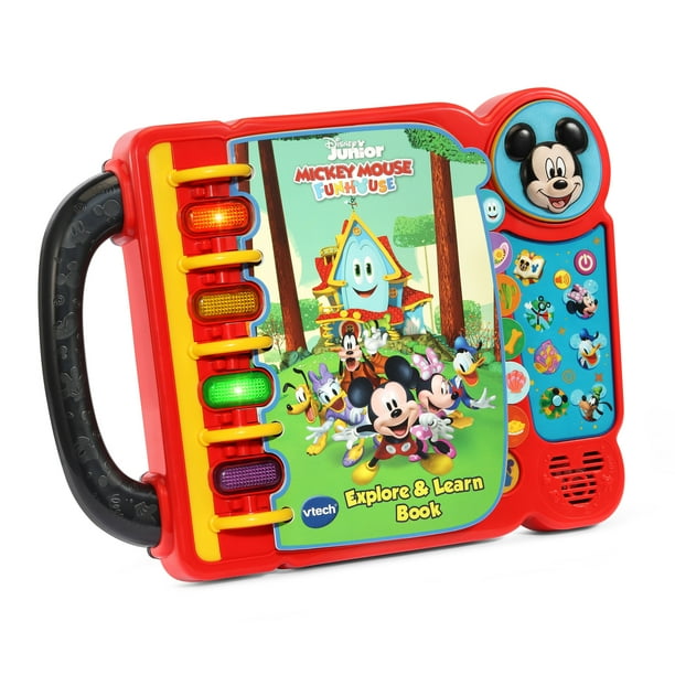 Mickey Mouse Disney Junior Explore & Learn Book Interactive Story