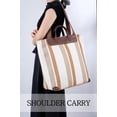 thumbnail image 3 of Kwuty Large Women's Work Tote Bag – Laptop Compartment,Canvas Shoulder Bag for Office & Daily Use,Tote Bag with Spacious Storage, 3 of 5