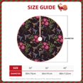 thumbnail image 2 of Sikiie Flowers And Humming Bird1 Christmas Tree Skirt, Christmas Tree Decorations, Christmas Decor, Tree Mat Decoration(30-48IN)-30", 2 of 6