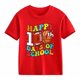 thumbnail image 4 of Las niñas camiseta de manga corta - de vuelta a la escuela Casual de alta calidad camiseta de algodón suave, tamaños de 2-13 años, 14 colores, lindo diseño de 100 días de impresión gráfica, 4 of 4