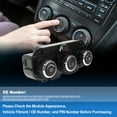 thumbnail image 3 of Módulo de panel de control del calentador de aire acondicionado Unique Bargains para Dodge para Ram 2500 2013-2017 Unidad de clima HVAC No.68268189AA, 3 of 7