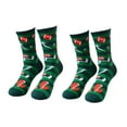 thumbnail image 3 of Calcetines divertidos calcetines novedosos regalos divertidos para él calcetines deportivos casuales cómodos Viendo fútbol, 3 of 8