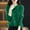 Green, variant on SBYOJLPB Cardigan Sweaters for Women Women'S Solid Color Long Sleeved Round Neck Knitted Sweater Thin Cardigan Sweater Top