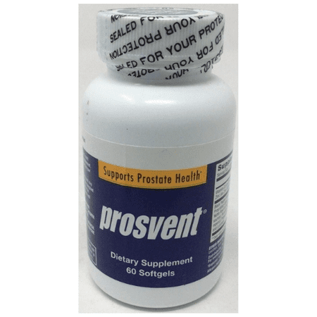 Prosvent Natural Prostate Health Supplement Reduce Urgency 1 Month ...