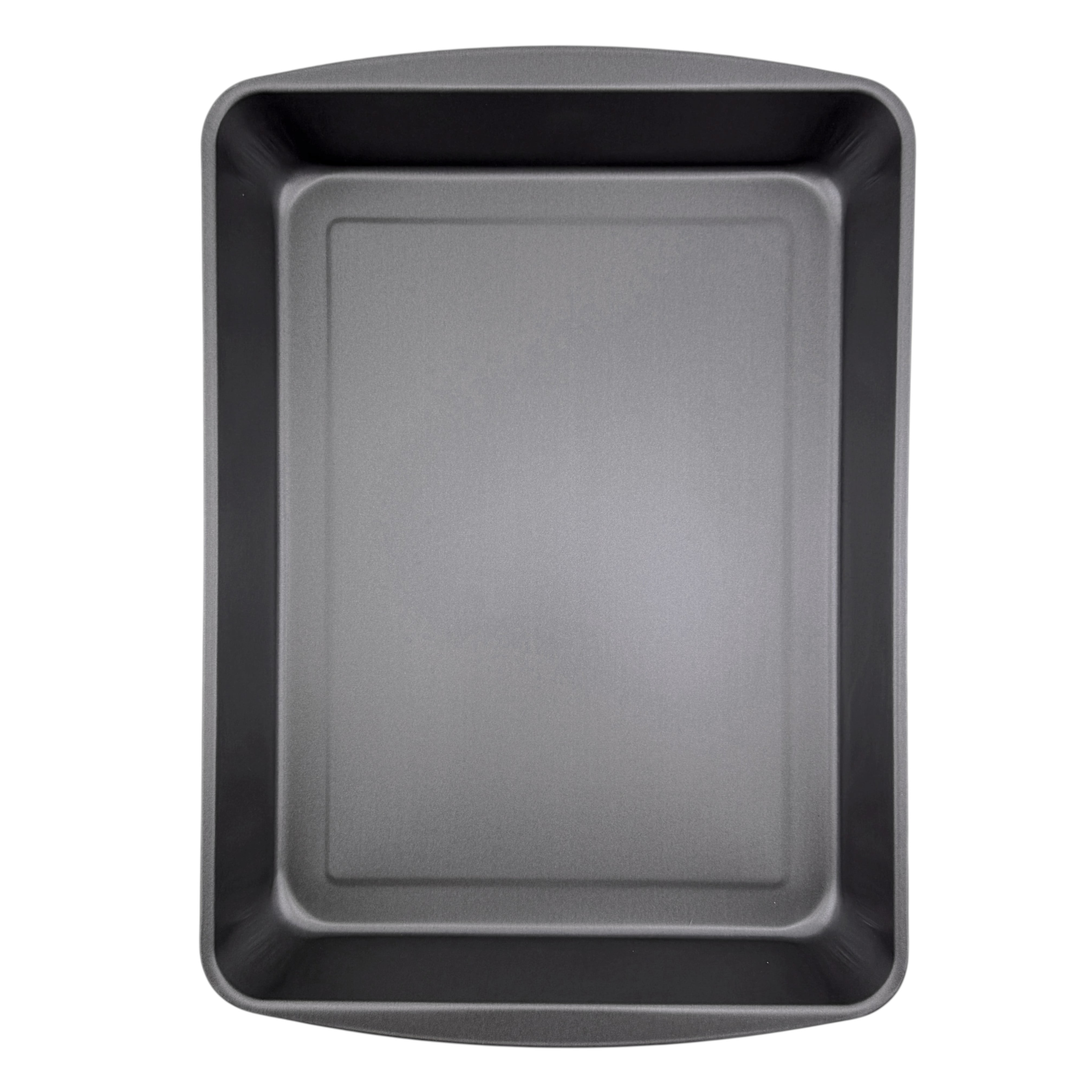 Mainstays Nonstick 17 x 13 Jumbo Roaster Roasting Pan, Gray