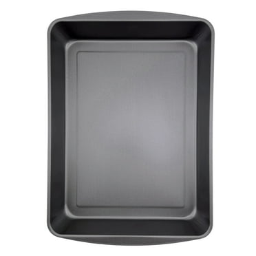 Mainstays Nonstick 17 x 13 Jumbo Roaster Roasting Pan, Gray