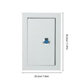 thumbnail image 2 of OULII Small Foundation Box White Iron Quick Connection Distribution Holder 1Pack, 2 of 8