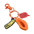 thumbnail image 1 of destyer Keychain Cute Fruit Shape Portable Door Car Key Holder Portable Schoolbag Backpack Handbag Keyring Pendant Woman Man Type 3, 1 of 8