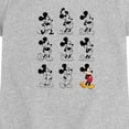 thumbnail image 2 of Disney - Mickey Mouse Evolution - Toddler Girls Fitted Short Sleeve T-Shirt, 2 of 4