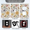 thumbnail image 3 of Yayeee Blank Wall Plate Cover 1-Gang 4.5"x2.7" Home Unused Decorative Outlet, Birds and Teapots, 3 of 7