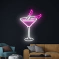 thumbnail image 4 of Handmadetneonsign Cowgirl Boots Martini Cocktail Neon Sign, Cowgirl Boots Neon Light, Custom Neon, 4 of 5