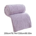 thumbnail image 3 of Ngheia Up to 65% Off! [Waffle-Pink Office Nap Blanket 200*230Cm Be], Taff Velvet Solid Color Velvet Blanket Blanket Multifunctional Velvet Cover Blanket Nap Blanket, Nap Blanket*1, 3 of 8
