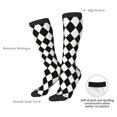 thumbnail image 5 of Harlequin Knee High Socks for Women Long Leg Warmers Socks, 5 of 7