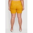 thumbnail image 4 of Women's Plus Size Solid Hyperstretch Pull On Shorts, 4 of 4