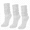 White, variant on 3 Pack Crew Slouch Socks Women - Retro Scrunch Short Sock - Soft Ankle Socks Size 5-11