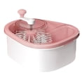 thumbnail image 1 of Shengyu ABS Circular Drain Basket Quick Draining At Multiple Angles Just Gently Lift Vegetable Washing pink, 1 of 6