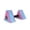 Pink&Blue, variant on Triangular Floating Eva Water Fitness Dumbbells Lightweight Foam Pool Exercise Weights With Comfortable Handles(Blue-Style B)