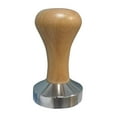 thumbnail image 3 of Herramienta de prensa manual para café Strade Fareast Limited con mango de madera portátil Marrón claro, 3 of 8