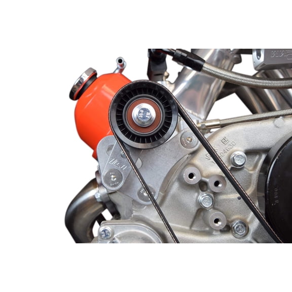 ICT Billet Manual Belt Tensioner with Pulley Compatible with Corvette CTS-V G8 CTSV Z06 LS7 Aluminum LS1 LS2 LS3 LS6 Made in The USA 551617X-1