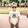 thumbnail image 2 of Big Brother Retro Lightning Shirt for Sibling Reveal Baby Announcement Outfits Natural Shirt Youth Small, 2 of 7