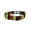 Matte-Vertical-Stripes, variant on Rasta Geometric Pattern Guatemalan Czech Glass Seed Beaded Thin Strap Bracelet - Womens Fashion Handmade Jewelry Boho Accessories