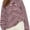Pink+coffee, variant on Women Oversized Striped Long Sleeve T Shirt 2026 Crewneck Casual Loose Fit Y2K Fashion Top