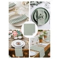 thumbnail image 4 of Cloth Napkins 1 Piece - 20x20 Inches, Sage Green Buffalo Plaid Washable Reusable Table Napkins, Farmhouse Green White Checkered Soft & Absortbent Dining Napkin for Party Wedding Hotel Restaurant, 4 of 8