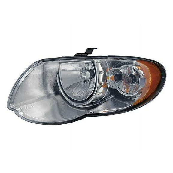 Left Headlight Assembly - Compatible with 2005 - 2007 Chrysler Town & Country 2006