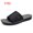 K1102 black, variant on Minimalist Black Mesh Slip-On Slides Shock Absorbing Layered Outsole For Daily Driving & Seaside Vacation