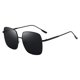 thumbnail image 1 of Clásico cuadradas Moda vintage Protección UV400 Ligero Conducción Pesca al aire libre Accesorios Hombres Mujeres Negro Sunnimix Gafas de sol, 1 of 3