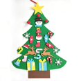thumbnail image 3 of Árbol de Navidad de fieltro DIY Decoración navideña para el hogar Navidad 2022 Adornos navideños de Año Nuevo Papá Noel Regalos de Navidad para niños, 3 of 5