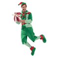 thumbnail image 1 of Combinaisons Elf pour Hommes Pyjama de Noël, 1 of 3